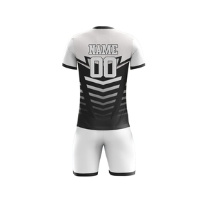 Maillot de football unisexe personnalisé à manches courtes, séchage rapide, respirant, ensemble uniforme d'équipe pour l'entraînement de football - Product Image 2