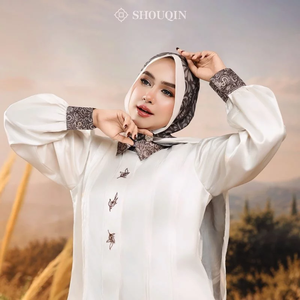 ผ้าคลุมศีรษะมุสลิม SHOUQIN Arabelle พรีเมียม ชีฟอง ปาชมินา น้ำหนักเบา ระบายอากาศได้ดี นุ่มสบาย ป้องกันแบคทีเรีย - Product Image 1