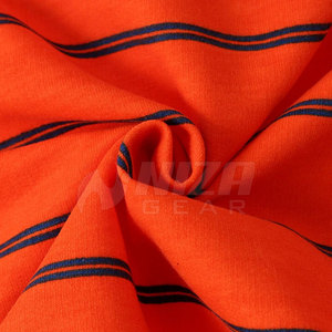 <b>Men's</b> <b>Orange</b> Solid Long Sleeve Crew Neck Knitted Fleece <b>Sweatshirt</b> Casual Winter Wear Regular Fit OEM Service Breathable - Product Image 6
