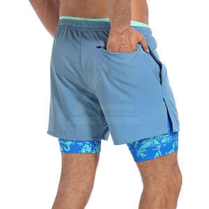 Pantalones Cortos Deportivos para Hombre, Elegantes y Diseñados para Entrenamiento, Running y Uso Casual, con Ajuste Ligero y Cómodo - Product Image 6