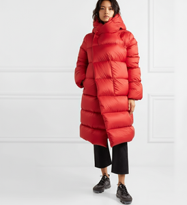 Abrigo Acolchado de Moda Urbana para Mujer, Chaqueta Elegante Acolchada Regular, Minimalista con Capucha, Ropa de Invierno Transpirable, Estilo Puffer - Product Image 1