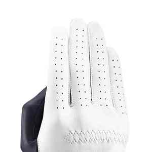 Gants de golf professionnels unisexes en peau de mouton et polyuréthane, respirants, imperméables, protection UV, paume épaissie, blanc et noir - Product Image 2