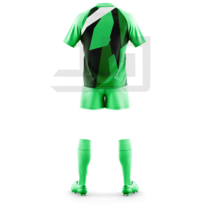 Kit d'équipe de rugby haut de gamme, maillot et short personnalisés avec impression numérique, 100% polyester, léger, respirant, antibactérien, coupe-vent - Product Image 4
