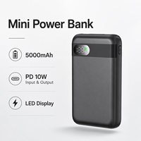 Nouvelles stations d'alimentation portables 5000 mAh, chargeur rapide, batteries externes 5000 mAh, mini-batteries externes rechargeables personnalisées, certification Rohs CE