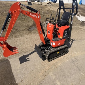 Mini-excavatrice sur chenilles fiable avec moteur PLC, pompe, structure durable, performance énergétique efficace et fonctionnement flexible pour l'aménagement paysager - Product Image 1