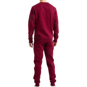 Ensemble de survêtement technique imprimé pour homme, coupe classique, sweat-shirt à col rond et pantalon de jogging – Performance ultime – Vente en gros - Product Image 5