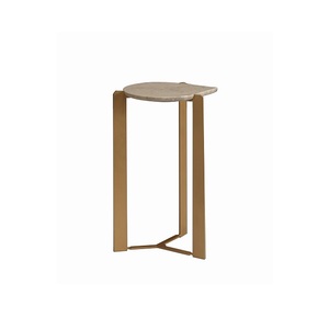 Vintage Style <b>Black</b> Metal Coffee <b>Table</b> Marble Top Classic Design Elegant Living Room Center <b>Table</b> Decorative Furniture Accent - Product Image 4