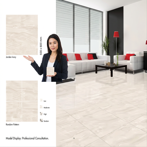 Carreaux de sol en porcelaine polie Vistaar Modern Design 20 mm 600x600 mm PGVT, brillants, 24x24 pouces, émaillés, pour intérieur et extérieur - Product Image 3