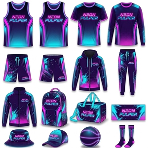 Maillot de basket-ball personnalisé en relief INFLOW SPORTS, uniforme d'équipe, kit sportif sans manches ou à manches courtes, tissu en maille 100% polyester - Product Image 6