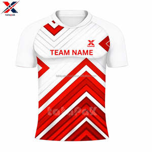 Uniforme de Fútbol 7V7, Conjunto de Camiseta Personalizada con Impresión Digital, Transpirable, de Secado Rápido, 100% Poliéster, Cuello en V, Unisex, Cintura Elástica, Pantalón Corto - Product Image 3