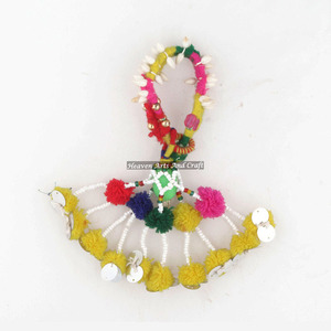 Rare Wholesale Price New Cotton Vintage Handmade Cotton Banjara <b>Tassels</b> Tussles Bohemian Beaded Bracelets Banjara Charm Bracelet - Product Image 5