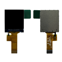 Écran LCD TFT SPI de 0,85 pouce 128x128 avec 262K couleurs et rétroéclairage LED, pilote ST7735, ultra mini carré pour capteurs IoT