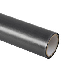 Usine flexible de fabricant de tissus de tissu enduit de silicone ignifuge noir de fournisseur