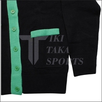 Tiki Taka Sports - Suéter Largo de Punto para Mujer, Talla Grande, Otoño, Casual, Color Sólido, Antipilling, Cuello Redondo, Cierre de Botón