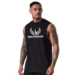 Débardeur Homme Noir Décontracté Sans Manches Coupe Musclée 100% Coton Respirant Séchage Rapide Athlétique Gym Entraînement Fitness Sportswear - Product Image 1