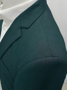 Premium 2026 Trending Mens <b>Emerald</b> Bottle <b>Green</b> Plus Size 2 Piece <b>Suit</b> 100% Cotton Business Formal Wedding Groom Prom Office - Product Image 2