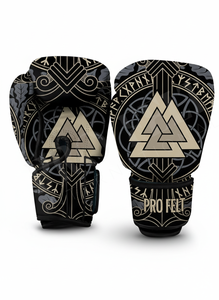 Gants de boxe personnalisés, design imprimé numérique, tendance et très demandés, vente en gros, fabrication sur mesure, en cuir PU. - Product Image 3