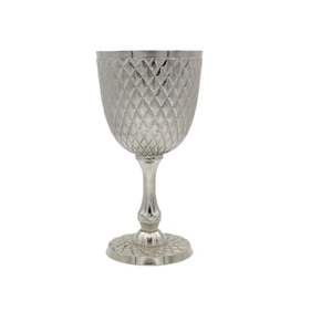Ensemble de gobelets en laiton de qualité supérieure |   Calice décoratif élégant fait à la main |   Décoration de table vintage royale pour les fêtes, la maison et la collection de cadeaux - Product Image 3