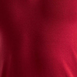 เสื้อโปโลผู้ชายแขนสั้นสีพื้นผ้าถักทรงปกติลำลองสีแดง - Product Image 3