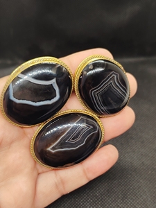 Pierre précieuse la plus vendue avec base en laiton pour la fabrication de bagues, composants de bijoux en pierre naturelle pour créer des designs uniques. - Product Image 3