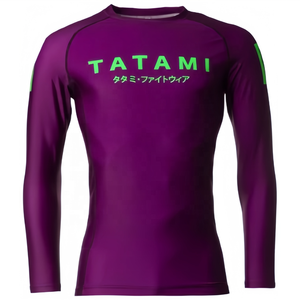 Rashguard de compresión de manga larga para MMA, BJJ y surf, personalizado con sublimación, OEM, para fabricantes - Product Image 5