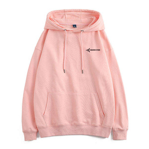Sudadera con Capucha Extra Grande para Hombre Daizen Star, Color Sólido, Felpa de Algodón, Antiarrugas, Informal, para Otoño, con Bolsillos, Corte Regular - Product Image 4