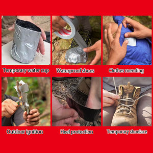 <span class=keywords><strong>Nastro</strong></span> Adesivo Mini Portatile <span class=keywords><strong>a</strong></span> Strappo Manuale, Rotolo Piccolo Impermeabile in Tessuto per Riparazioni di Attrezzature da Viaggio e Outdoor, Diverse Misure - Product Image 4