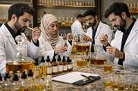 Huile de parfum concentrée (Attar) non alcoolisée Infinity Aqua Oudh David de haute qualité, 50 grammes, unisexe, longue durée, pour usage quotidien