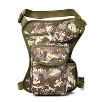 Offre Spéciale prix usine cuisse hanche extérieur multifonction pochette à outils cuisse vélo taille sacs toile moto goutte jambe sac