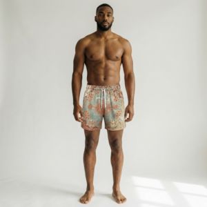 Premium Quality Eco-Friendly Breathable Quick Dry Anti-UV 100% Polyester Sublimation Printed <b>Elastic</b> Waist Mesh Shorts - Product Image 4