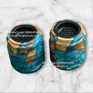 Bois de résine Bakhoor Dukhoon brûleur d'encens Mubkhar bois brûleur de résine fraise cadeau de mariage religieux anis étoilé - Product Image 5