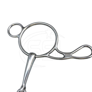 Mors de cheval en acier inoxydable avec finition polie, matériau de haute qualité pour l'équitation quotidienne - Product Image 5