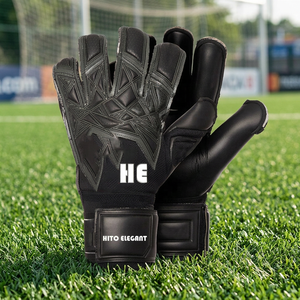 Gants de gardien de but professionnels en latex allemand antidérapants de qualité supérieure, ajustement précis, guide des tailles et de l'adhérence pour gardiens de but - Product Image 3