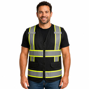 Chaleco de Seguridad Reflectante de Alta Visibilidad, Chaqueta de Seguridad para la Construcción, Chaleco Reflectante de Seguridad para Trabajo en Carretera - Product Image 1
