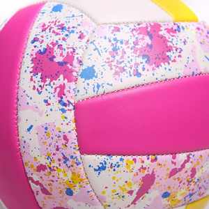 Balón de Voleibol GAMEGAZER MS-VB-1010 de PU, Duradero y Ligero, Talla 5, Peso 260-280G, Circunferencia 650-670MM, Personalizable, Cosido a Máquina - Product Image 4