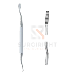 Lima para Huesos de 7 Pulgadas, Instrumento Quirúrgico Ortopédico Premium, Lima para Modelar Huesos, Acero Inoxidable, Herramienta Médica Reutilizable de SurgiRight - Product Image 6
