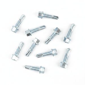Professional PDC Model 5 Metric/Inch Self-Drilling Carbon Steel Class 8 <b>Screw</b> Washer Head Zinc Hot-Dip <b>Galvanized</b> Deep Thread - Product Image 1