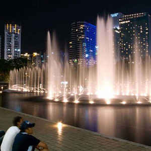 Fuente de Agua Musical para Exteriores Horticlub con Espectáculo de Luces LED, Sistema Multimedia Grande para Decoración de Parques y Jardines, Acero Inoxidable Moderno - Product Image 4