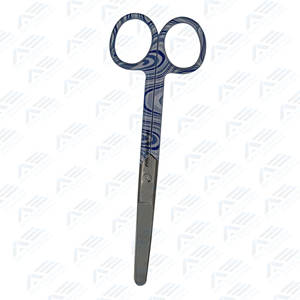 Ciseaux chirurgicaux stabilisables de qualité hospitalière en acier inoxydable pour pansements et soins infirmiers - Product Image 3