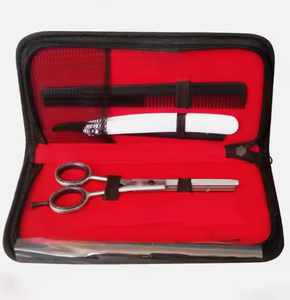 Kits de ciseaux de coiffure, 25 ensembles de ciseaux de coiffure en acier inoxydable, ciseaux professionnels pour barbier - Product Image 4