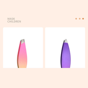 Pinzas Profesionales de Alta Moda para Cejas, de Acero Inoxidable Colorido y Ecológico, con Punta Puntiaguda, Mango Cómodo y Precisión para el Cabello - Product Image 5