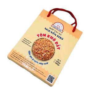 Boîtes auto-érectiles sous vide, crevettes séchées naturelles de qualité supérieure, spécialité Ca Mau, 5 kg, matériaux recyclés, papier - Product Image 5