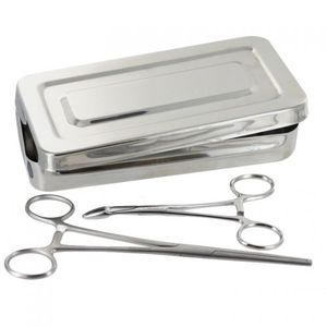 Ensemble de 13 instruments chirurgicaux en acier inoxydable, outils d'entraînement à la suture pour étudiants en médecine, certifiés CE Classe I - Product Image 4