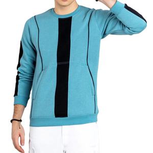 Sudadera Básica de Algodón 100% para Invierno, Estilo Urbano, Cuello Redondo, con Logotipo Personalizado para Hombre - Product Image 3