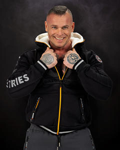 Sudadera con capucha de felpa francesa de 500 g/m² de peso pesado con cremallera, estampado DTG, estilo streetwear, cómics, lavado ácido y efecto desgastado. - Product Image 3