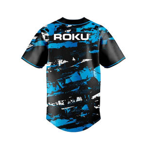 Servicio OEM, Uniforme de Béisbol para Hombre de Alta Calidad, 100% Poliéster, Logotipo Personalizado, Ropa Deportiva Transpirable, de Secado Rápido y Antibacteriana - Product Image 2