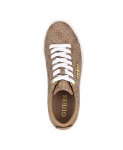 Genza Platform Lace Up Round Toe Sneakers para Mujer | GUESS - Product Image 4