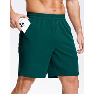 Estampados en la parte delantera y trasera para mayor seguridad en condiciones de poca luz. Forro de silicona antideslizante en el cinturón que evita que la camiseta se suba. Pantalones cortos de gimnasio. - Product Image 3