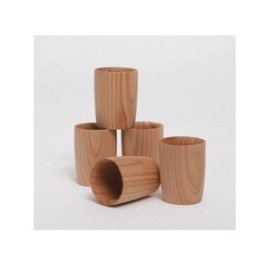 Handmade Wooden Mug Natural Solid Wood Coffee Cup Rustic Design Eco Friendly Drinking Mug for Home Cafe Restaurant Use - Product Image 3