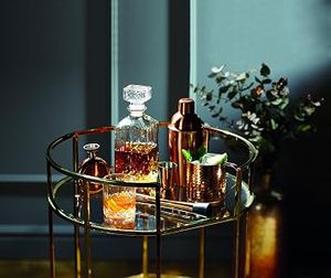 SALEEM INTERNATIONAL Luxury Copper Wine Glass BPA Free Hammered Finish with Comfortable Handle <b>Beer</b> Whiskey Bar Accessories - Product Image 2